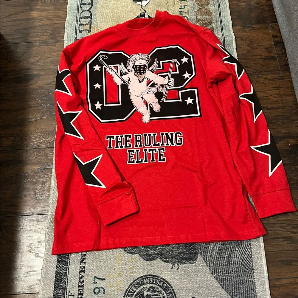 Crooks & Castles Red Graphic Tee